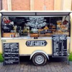 Flat White's own image of the original truck stand at the Winchester UK Farmers Market