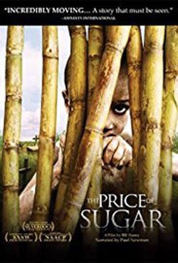 poster for The Price of Sugar documentary not to be confused with the other film of the same name