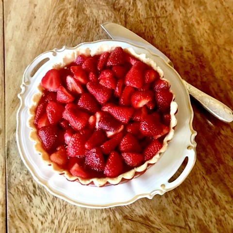 strawberry pie from Nancy