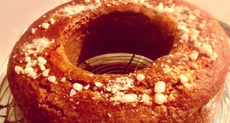 Kitchen detail blog version of Domenica Marchetti's ciambellone