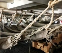 crew beds on HMS Victory
