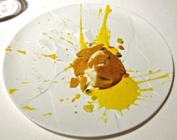 image of an iconic dessert from Trattoria Francescana