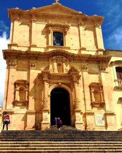 Noto Sicily facade almost like the film Inception