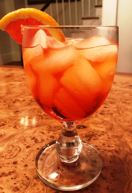 Kitchen Detail Aperol Spritz