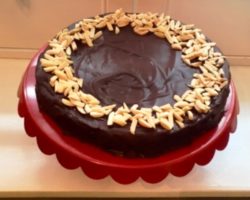 Diabolo chocolate cake made by Wendy Battaglino, 