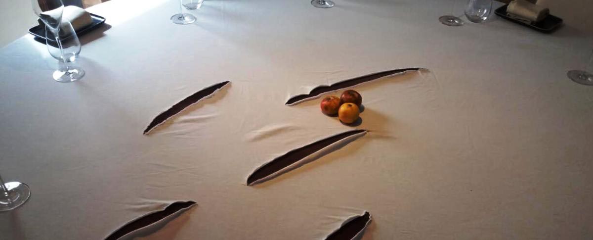 Il Tiglio table setting from its FB page