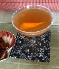 Sidecar for one with shared spiced pecans from Flour Bakery