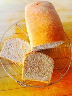 Peter Reinhart light wheat bread