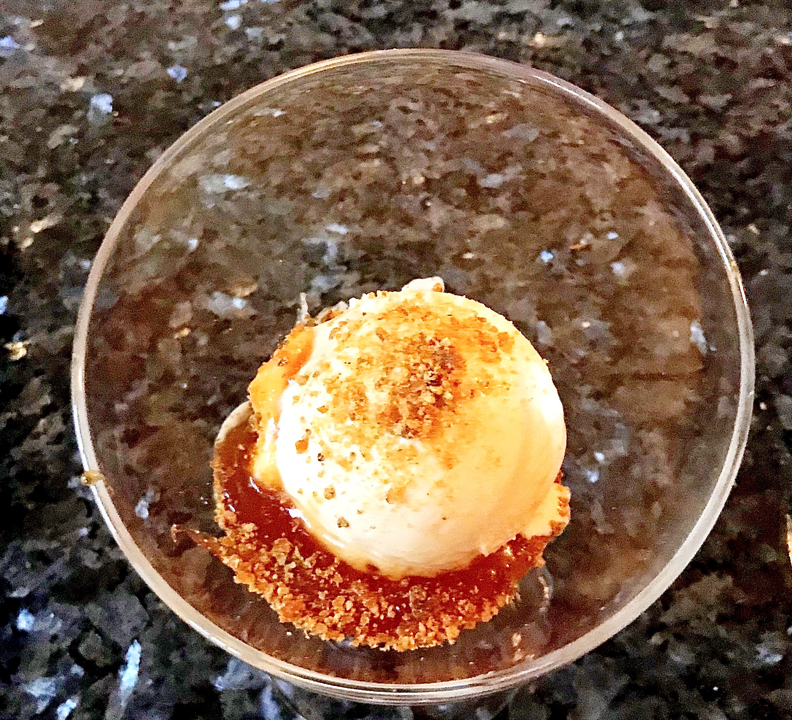 Blood Orange Ice Cream u0026 Caramel Sauce