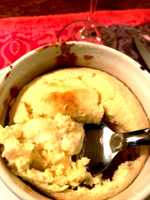 Lemon Coconut Soufflés