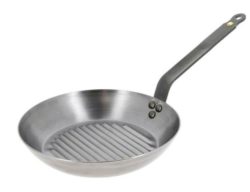 De Buyer Mineral B grill pan from website