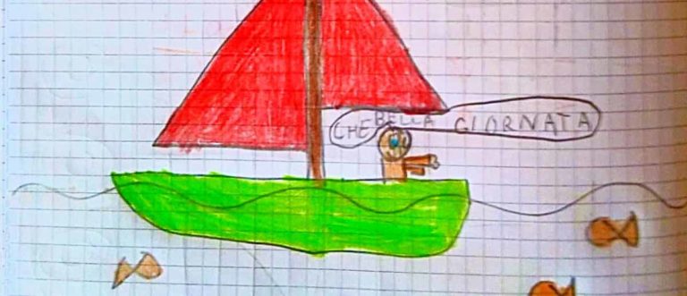 Lockdown drawing by Gregorio Pallotta