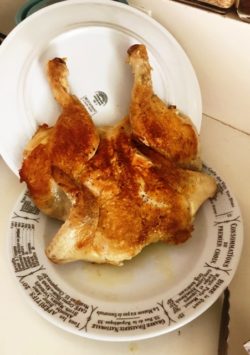 Italian Spatchcocked Chicken