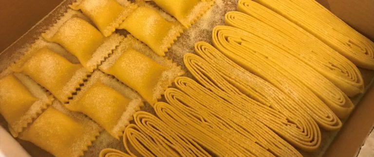 Open Hand pasta in my provisoons bag