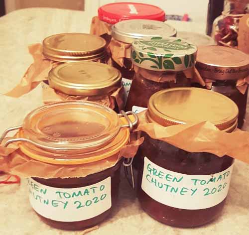 Green Tomato Chutney