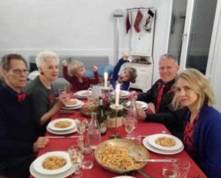 Christmas in Bologna with the Pollards, Pallottas and Wasllises