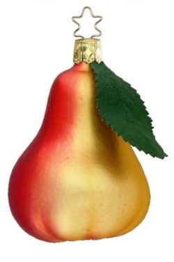 Pear ornament from Inge Glas