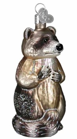Raccoon ornament from Old World
