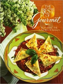 Gourmet 1992 Menu Book Amazon website, hors d'oeuvres