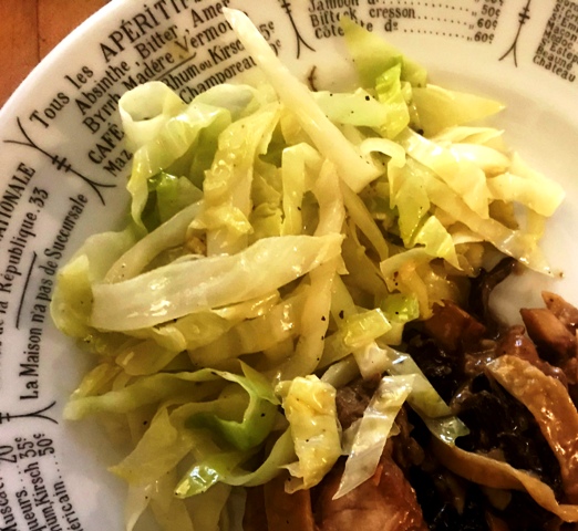 Savoy Cabbage With Garlic And Juniper