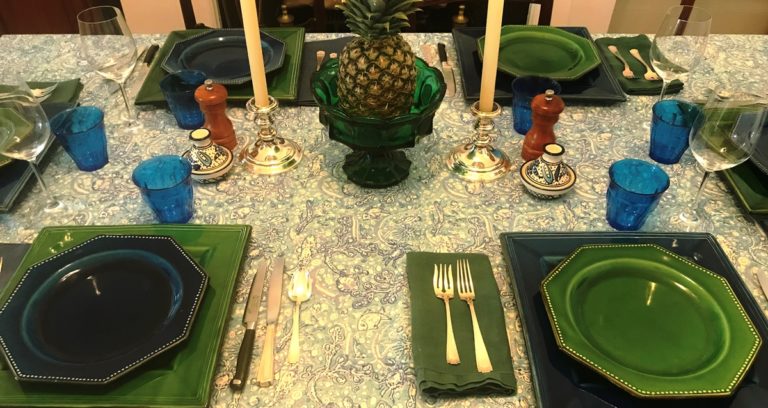 Dinner table at Kitchen Detail
