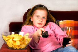 The Food Navigator child junk food dinner alone