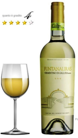 Italian white wine from Sardinia