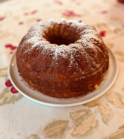 KD version of Domenica Marchetti's Sour Cherry Mascarpone Cake
