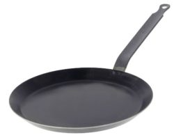 De Buyer blue steel crepe pan 9.25 inches & tortilla pan