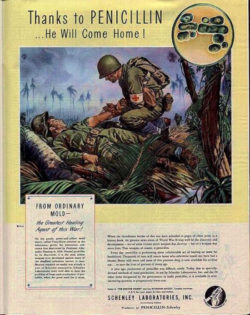 WW2 Penicillin poster from Pinterest