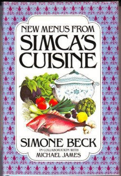 Book cover for New Menus From Simca's Cuisine