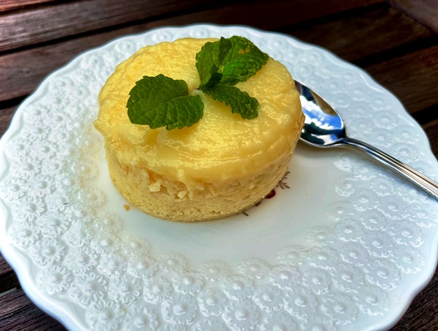 Meyer Lemon Pudding Cake