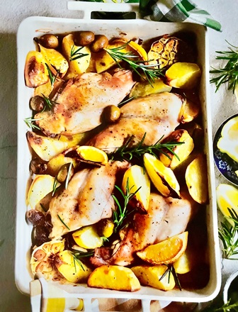 Rabbit In A Roasting Pan