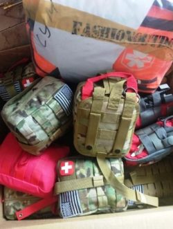 Razom medical supplies delivered in Ukraine