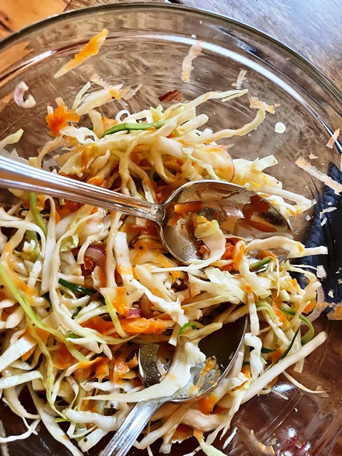 Peppery Chicken Wings u0026 Slaw