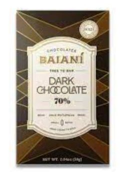 Baiani 70% Chocolate from manufacturer website