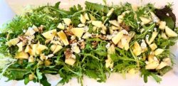 Michaele Weissman's early spring salad with pears and walnuts