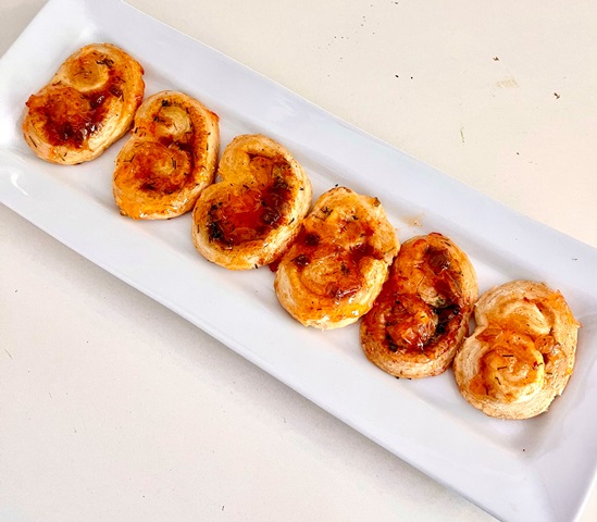 Pepper Jelly Palmiers