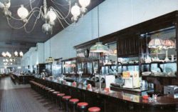 Reeves Bakery interior from restaurants in history website