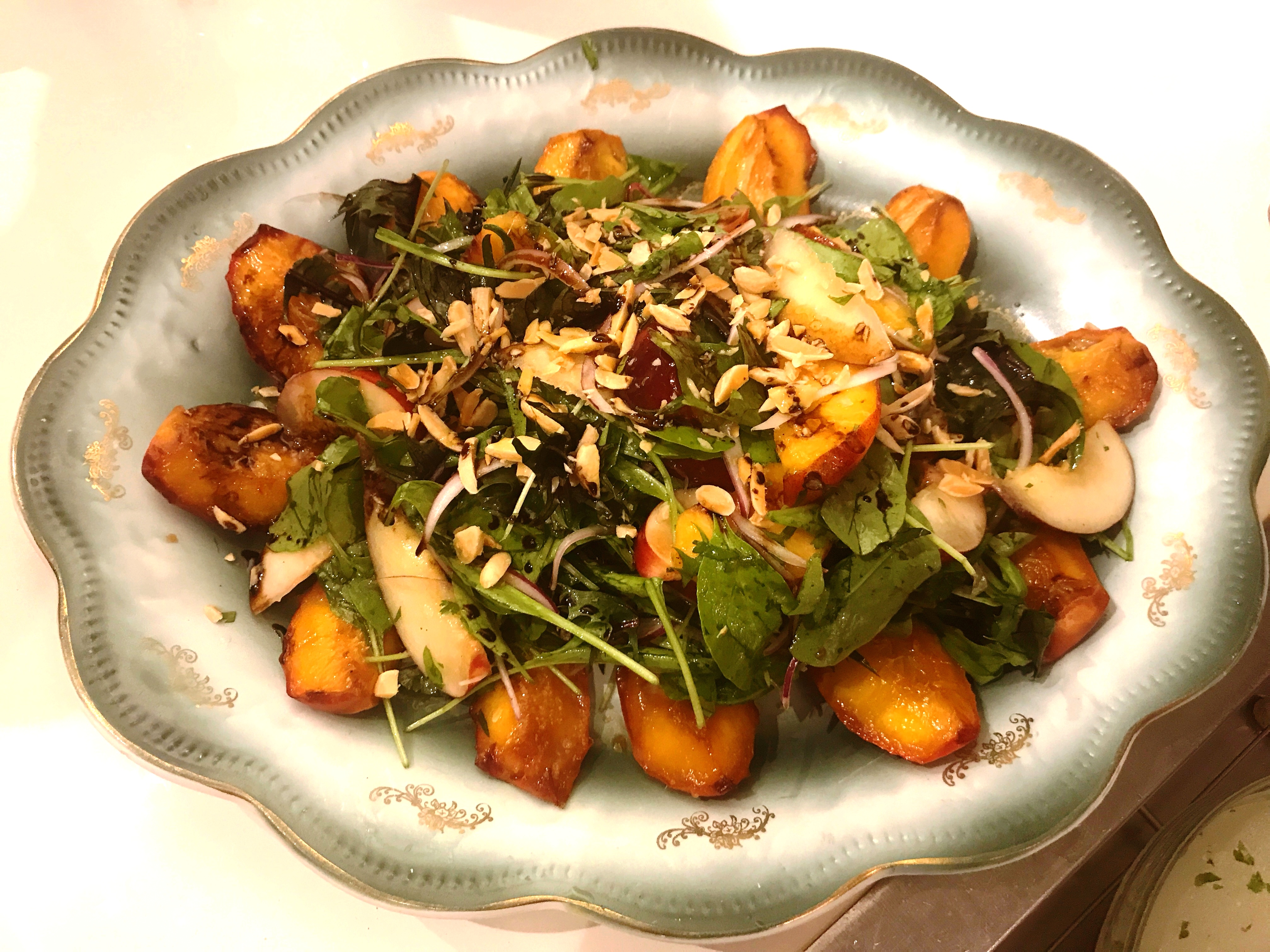 Peach And Nectarine Salad