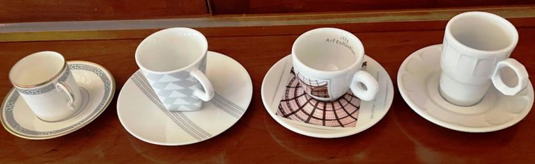 espresso cups in KD home
