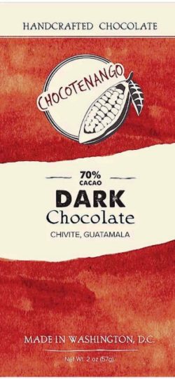 Chocotengo 70% Bittersweet with cocoa from Guatamala
