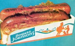 Howard Johnson classic grilled hot dog Lost Tables website