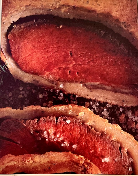 Beef Tenderloin roasted In An Herb Infused Salt Crust
