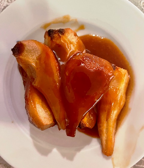 Poires Josephine (Caramel Baked Pears)