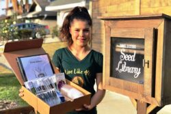 Alicia Serratos & her seed library from American Libraries Magazine