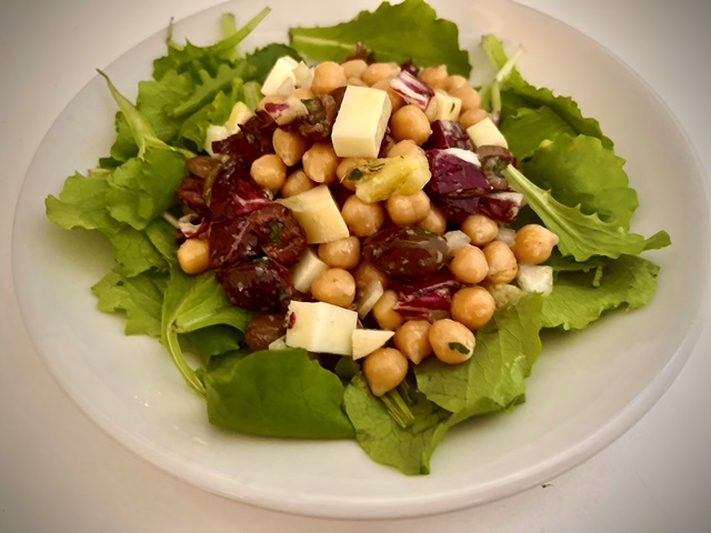 Chickpea u0026 Radicchio Salad