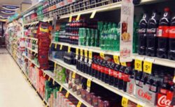 University of California Berkeley website supermarket with sodas image