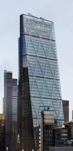 Cheese grater building in London via Wikipedia