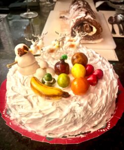 Christmas Cake & Mary Berry Chocolate Roulade